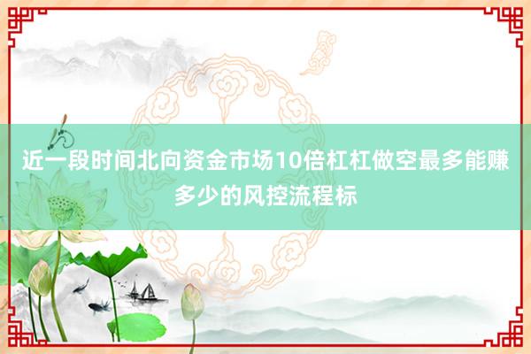 近一段时间北向资金市场10倍杠杠做空最多能赚多少的风控流程标