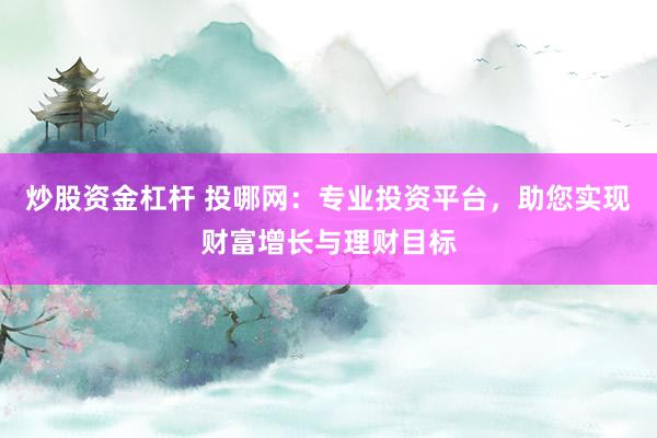 炒股资金杠杆 投哪网:专业投资平台,助您实现财富增长与理财目标